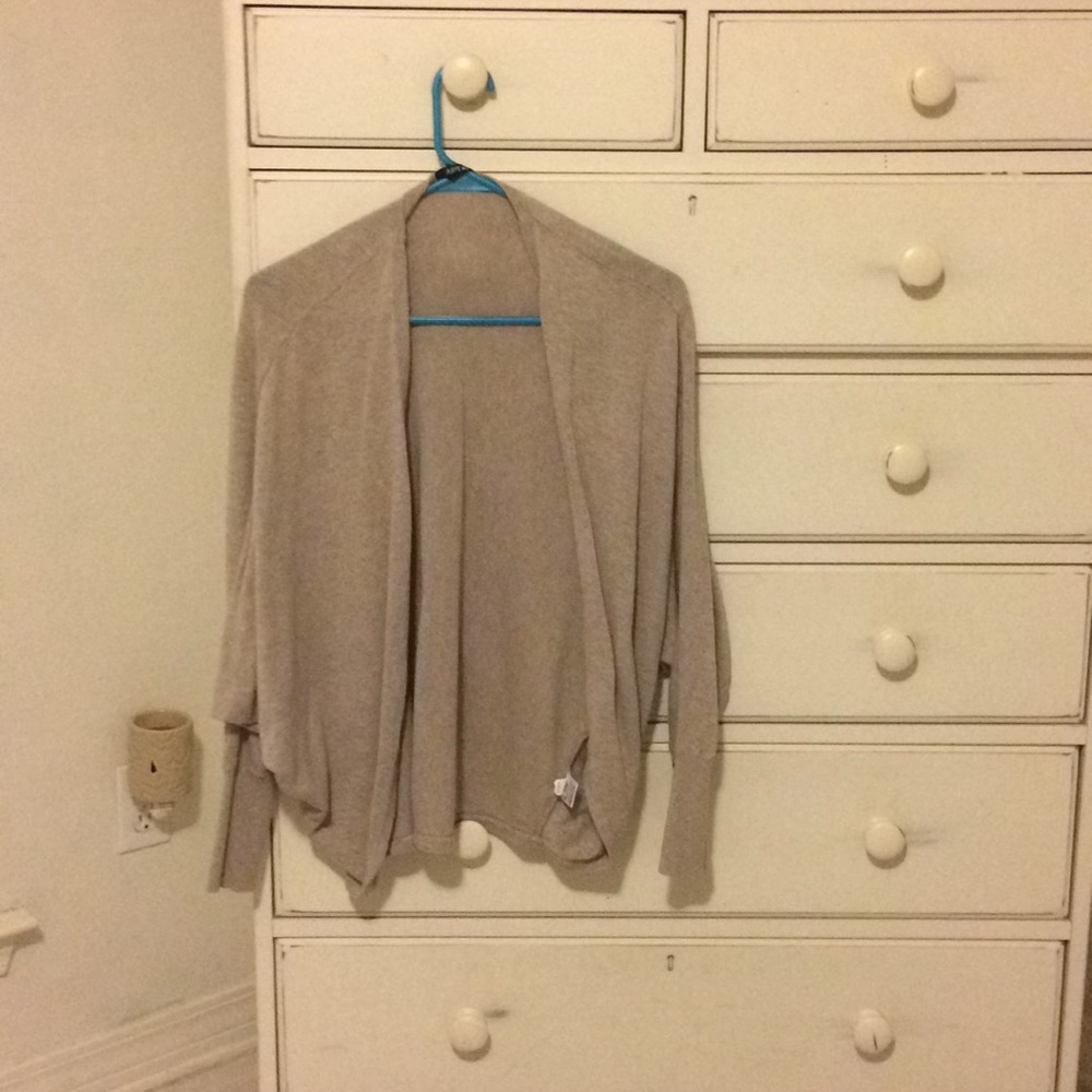 Dolman sleeve cardigan